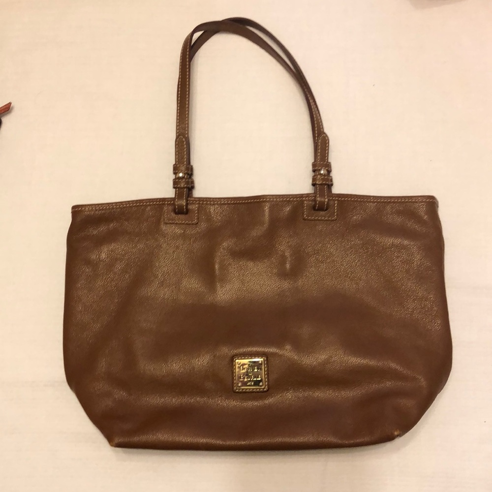 Dooney & Bourke brown leather tote